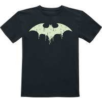 Batman - DC Comics T-Shirt - Kids - GITD logo - 104 bis 164 - für Mädchen & Jungen - Größe 164 - schwarz  - EMP exklusives Merchandise! von Batman