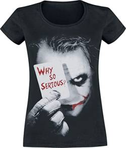 Batman The Joker - Why So Serious? Frauen T-Shirt schwarz S von Batman