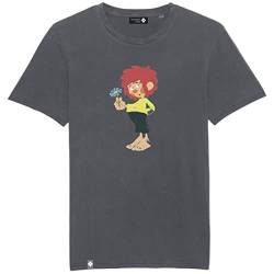 Bavarian Caps Herren Pumuckl Blume T-Shirt, anthrazit, M von Bavarian Caps