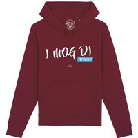 Bavariashop Hoodie Damen Hoodie "I MOG DI, fei scho von Bavariashop