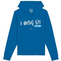 Bavariashop Hoodie Herren Hoodie "I MOG DI, fei scho von Bavariashop