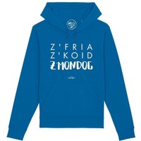 Bavariashop Hoodie Herren Hoodie "Z'fria z'koid z'Mondog... von Bavariashop