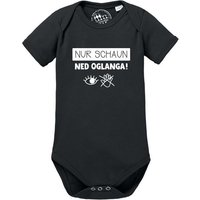 Bavariashop Shirtbody Baby Body "Nur schaun… von Bavariashop