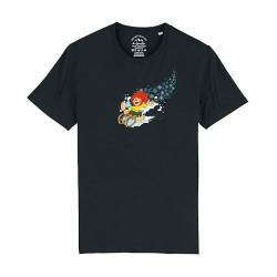 PUMUCKL Herren T-Shirt Winter-Kobold - XXL - schwarz von Bavariashop