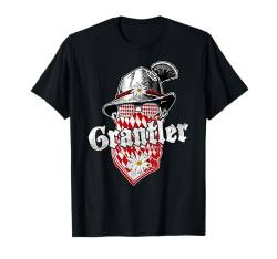 Grantler Grantln Bayern Trachtenshirt dialekt Oktoberfest T-Shirt von Bayrisch Tracht Trachtenhemd Tracht Männer