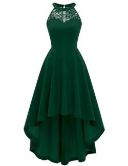 Bbonlinedress Women Hi Lo Cocktail Dress for Teens Formal Wedding Bridesmaid Homecoming Dress Dark Green M von Bbonlinedress