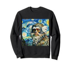 Vincent Van Gogh Hemd Affe Vangogh Ape Marmoset Art Sweatshirt von Beautiful Animals Gifts and Shirts