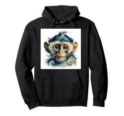 Vincent Van Gogh Hemd Affe Vangogh Ape Titi Affenkunst Pullover Hoodie von Beautiful Animals Gifts and Shirts