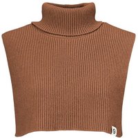 Becksöndergaard Einsteckkragen Colby Bib Rollkrageneinsatz - Abnehmarer Kragen für Damen Halswärmer, aus Wolle/Kaschmir in Braun von Becksöndergaard