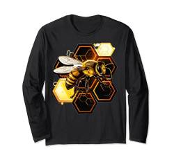 Bee Imker Lustiges Zitat Bee Whisperer Natur Langarmshirt von Bee Insect Entomologist Funny Design idea