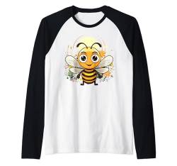 Bee Imker Lustiges Zitat Bee Whisperer Natur Raglan von Bee Insect Entomologist Funny Design idea