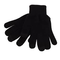 Beechfield Unisex Winter Handschuhe für Touchscreen & Smartphone (S/M) (Schwarz) von Beechfield