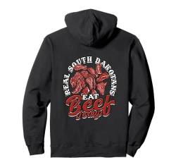 Beef Jerky South Dakota Beef Jerky Pullover Hoodie von Beef Jerky Gifts for Men and Women