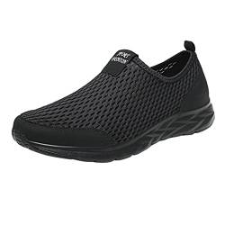 Damen Sneaker Slip-In Leichte Freizeit Atmungsaktiv Turnschuhe Outdoor Schuhe Weich Bequeme Laufschuhe Ohne Schnürung Sportschuhe Mesh Walkingschuhe Handsfree Tennisschuhe Dämpfung Entlastung von Beichwtd