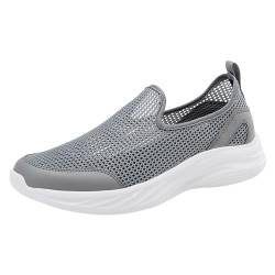 Damen Sneaker Slip-On Leichte Dämpfung Entlastung Weich Bequeme Walkingschuhe Freizeit Atmungsaktiv Schuhe Ohne Schnürung Sportschuhe Handsfree Laufschuhe Mesh Outdoor Turnschuhe Tennisschuhe von Beichwtd