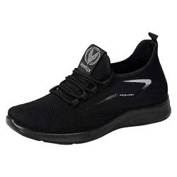 Damen Sneaker Slip-On Leichte Weich Bequeme Ohne Schnürung Turnschuhe Mesh Dämpfung Entlastung Laufschuhe Freizeit Atmungsaktiv Walkingschuhe Handsfree Sportschuhe Outdoor Tennisschuhe Schuhe von Beichwtd