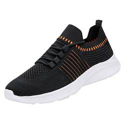 Damen Sportschuhe Slip-On Ohne Schnürung Mesh Dämpfung Entlastung Sneakers Freizeit Atmungsaktiv Laufschuhe Tennisschuhe Leichte Turnschuhe Handsfree Walkingschuhe Outdoor Weich Bequeme Schuhe von Beichwtd