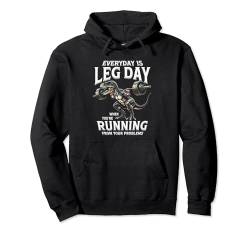 Beintraining Beine Workout Bodybuilder Everyday Is Leg Day Pullover Hoodie von Beine Workout Bodybuilder Kniebeuge Gesundheit