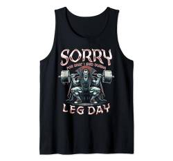 Beintraining Sorry For What I Said During Leg Day Tank Top von Beine Workout Bodybuilder Kniebeuge Gesundheit