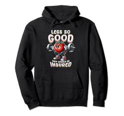 Leg Day Beintraining Beine Workout Bodybuilder Pullover Hoodie von Beine Workout Bodybuilder Kniebeuge Gesundheit