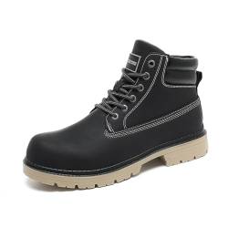 Bella Bays Freizeitschuhe Herrenstiefel Wanderschuhe Freizeitschuhe Wasserdicht Rutschfeste Herrenschuhe Schwarz 44 von Bella Bays