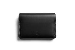 Bellroy Under Cover (schlankes Kartenetui aus Leder mit Kartenfach, Schnellzugriffsschlitz und Platz für gefaltete Geldscheine) - Black von Bellroy