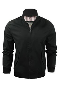 Ben Sherman Herren Jacke Bomberjacken/Harrington Collared (Schwarz) M von Ben Sherman