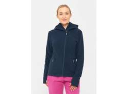 Fleecejacke BENCH. "NINJA" Gr. XL (42), blau (navy), Damen, Fleece, Obermaterial: 100% Polyester, Jacken von Bench