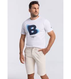 Bendorff für Herren. 810035048 Bermudashorts 134246 beige (33), Lässig, Baumwolle von Bendorff