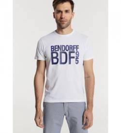 Bendorff für Herren. 8927314 T-shirt 117994 Weiß (3XL), Lässig, Baumwolle, Klassisch, Kurzarm von Bendorff