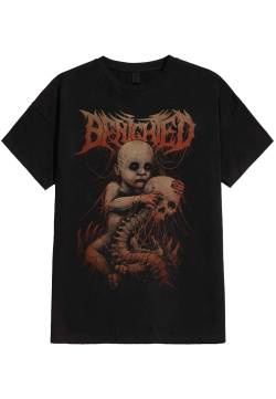 Benighted - Baby Spine - T-Shirt - Schwarz - 3XL - 100% Baumwolle,Jersey von Benighted