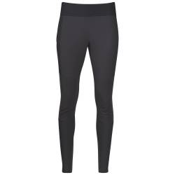 Bergans W Floyen Outdoor Tights, Solid Charcoal - Cantaloupe, XL von Bergans