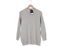 bershka Damen Pullover, grau, Gr. 34 von Bershka