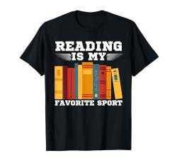 Beste Lektüre für Männer und Frauen, Buchliebhaber, literarischer Nerd, Bücherwurm T-Shirt von Best Bookworm Gift Library Apparel