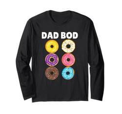 Lustiger Donut Dad Bod Art für Männer Jungen Jugend Gym Lover Donut Langarmshirt von Best Donut Gifts Donut Lover