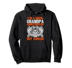 Ich bin ein Biker-Opa Wie ein normaler Opa, aber cooler Pullover Hoodie von Best Gifts for Grandpa Who Loves Motorcycles Rider