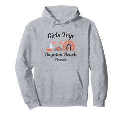 Damen Mädchen Reise Urlaub Boynton Beach Florida Pullover Hoodie von Best Girls Trip Outfit Co