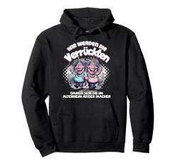 Lustige Einhorn Verrückte Hühner Immer am Ärger machen BFF Pullover Hoodie von Beste Freundin Geschenke Bff forever Damen & Frau