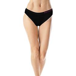 Bestlivings Damen Seamless Bikini Slip - Schwarz 48/50-4er Pack von Bestlivings