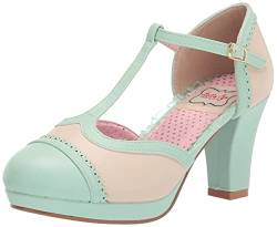 Bettie Page Damen BP303-CATHY Pumps, Mint, 39 EU von Bettie Page