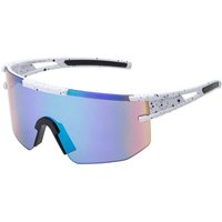 BEZLIT Eyewear Pilotenbrille 30579 (1-St) mit schwarzen Linsen, Rot/Gelb, Blau und Blau Lila von Bezlit Eyewear