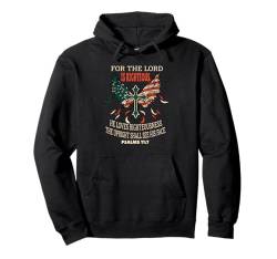 Psalms 11:7 Bibelversen Schrift Pullover Hoodie von + Bible Rise +