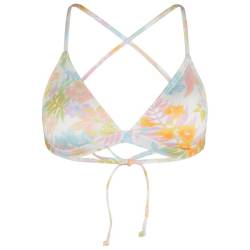 Billabong - Women's Peaceful Palms Criss Cross Tri - Bikini-Top Gr XS weiß von Billabong