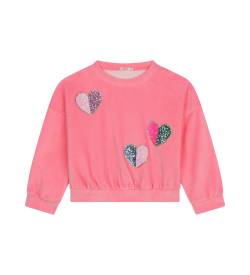 Billieblush für Mädchen. U20468 Rosa Samt-Pullover (8Años= 126cm), Lässig, Polyester, Kinderbekleidung von Billieblush