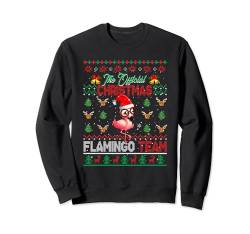 The Oficial Christmas Flamingo Team Cute Sweater Santa Bird Sweatshirt von Bird Christmas Costume