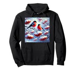 Weihnachten Vogel Shirt Gimpel Vogelbeobachter Vogelliebhaber Vogel Pullover Hoodie von Birdwatcher Gifts and Four Elements Shirts