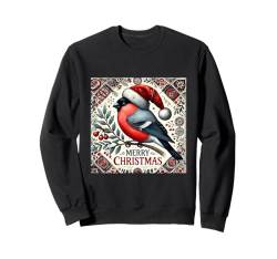 Weihnachten Vogel Shirt Gimpel Vogelbeobachter Vogelliebhaber Weihnachtsmann Sweatshirt von Birdwatcher Gifts and Four Elements Shirts