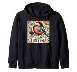 Weihnachten Vogel Shirt Santa Gimpel Vogelbeobachter Vogelliebhaber Kapuzenjacke von Birdwatcher Gifts and Four Elements Shirts