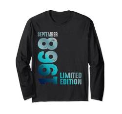 September 1968 Jahr 1968 Geburtstag Limited Edition Langarmshirt von Birth Since September 1968 Retro Vintage Year 1968