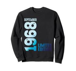 September 1968 Jahr 1968 Retro 1968 Vintage Limited Edition Sweatshirt von Birth Since September 1968 Retro Vintage Year 1968